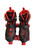 Used RollerDerby 3-6 RED QUAD SKATES Junior Roller Quad Skates Red Adjustable 11884-S000062004 View 1