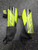 Used Umbro Soccer Shin Guards Junior Black And Neon Green MD 11849-S000038686 View 1