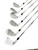 Used Taylormade P790 Mens Iron Set RH 5I-PW 11860-S000306826 View 6