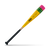 New Vibe Pencil USA Tee Ball Bat 25" -11 11855-VTSVTBVIBP-25 View 2