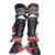 Used Mizuno SAINTS SAMURAI Catchers Leg Guards Black/Navy/Red Adult 11815-S000505295 View 1