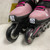 Used Rollerblade MICROBLADE 2-5 Junior Rec Fitness Skates Pink Adjustable 11855-S000201656 View 3