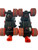Used RollerDerby ADJUSTABLE 12-2 Junior Roller Quad Skates Red Adjustable 11732-S000364392 View 4