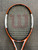 Used Wilson N CODE N TOUR Adult Tennis Racquet Orange 4 3/8" 11614-S000234343 View 3
