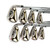 Used Taylormade R7 Men's RH Iron Set 3I-PW Regular Flex Steel Shaft 11506-S000300361 View 3