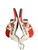 Used CCM AXIS F9 Goalie Leg Pads Senior White/Black/Red 32" 11823-S000038390 View 4