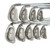 Used Ping ZING RED DOT Men's RH Iron Set 3I-SW Stiff Flex Steel Shaft 11506-S000300467 View 3