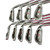 Used Ping ZING RED DOT Men's RH Iron Set 3I-SW Stiff Flex Steel Shaft 11506-S000300467 View 4