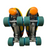 Used MOXIE ROLLER QUADS Senior Roller Quad Skates Yellow Senior 7 View 6