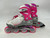 Used Rollerblade PHOENIX G Junior Roller Quad Skates Pink Adjustable 11879-S000019501 View 2