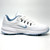 Used Nike VICTORY PRO 4 Mens Golf Shoes White And Carolina Blue Senior 8.5 11805-S000078754 View 2