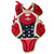 Used All-Star CPCC9127X Catchers Chest Protector Red Youth 11484-S000301595 View 1
