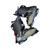 Used Salomon QUEST ACCESS R80 SKI BOOTS 26.5 Mens DH Ski Boot Black 265 MP - M08.5 - W09.5 11708-S000192722 View 4