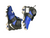 Used Nike FORCE HI-TOP Jr FB Cleats Royal Blue Junior 06 11479-S000420207 View 2