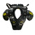 Used Schutt Y FLEX 2.0 FB Shoulder Pads Black XS 11484-S000301607 View 1