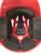 Used Champro HELMET WITH FACE SHIELD Batting Helmet w/Mask Red MD 11668-S000119224 View 5