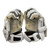 Used Warrior BURN Lacrosse Gloves Junior White LG 11362-S000167590 View 1