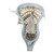 Used String King INT LEGEND STRUNG Mens Lacrosse Head White 11362-S000167592 View 1