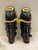 Used Fury CROSSLITE SHINS Senior Shin Guards Yellow 11" 11725-S000500598 View 1