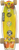 Used Santa Cruz WHT/YEL Longboard White Long View 1