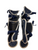Used Under Armour Victory Series UALG2-JRVS Junior Baseball Catchers Leg Guards Navy Blue 11731-S000163110 View 2
