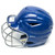 Used All-Star BH3000 Batting Helmet w/Mask Royal Blue MD 11805-S000078879 View 3