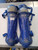 Used LIDS Catchers Leg Guards Royal Blue Adult 11779-S000202837 View 1