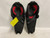 Used CCM RBZ Junior Shin Guards Black And Red 12" 11855-S000201933 View 2
