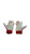 Used Nike BB/SB Batting Gloves Red XS View 2