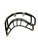 Used Riddell FB Mask Black MD 11863-S000025946 View 1