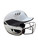 Used Rawlings R16S-REVB Batting Helmet w/Mask White M/L 11471-S000171245 View 1