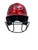 Used Rawlings RCFH Batting Helmet w/Mask Red M/L 11471-S000171257 View 2