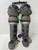 Used Easton YOUTH Catchers Leg Guards Black Youth 11891-S000316769 View 1