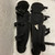 Used Wilson A3413 Catchers Leg Guards Black Junior 11855-S000201977 View 2