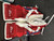 Used CCM REVOLUTION 579 Goalie Leg Pads Senior Red And White 32" 11894-S000048915 View 2