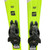 Used Head SUPER SHAPE TEAM Boys DH Ski/Binding Yellow 107 cm 11484-S000301820 View 3