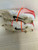 Used Nike HYPERDIAMOND 4 SOFTBALL BB/SB Cleats White And Red Senior 8 11823-S000038522 View 4