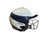 Used RIP-IT VISION Batting Helmet w/Mask Navy Blue S/M 11512-S000235141 View 1