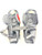 Used Bauer 400 Youth Shin Guards Grey 8" 11860-S000307384 View 2