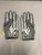 Used RIVEL PADDED BONES FOOTBALL GLOVES FB Gloves Grey MD 11490-S000271703 View 2