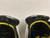 Used CCM TACKS 9060 Junior Shin Guards White/Black/Yellow 11" 11855-S000202093 View 3
