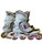 Used K2 ROADIE Senior Rec Fitness Skates White Senior 9 11095-S000103303 View 1