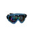Used Adult Snow Goggles Royal Blue, front view View 1