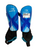 Used Soccer Shin Guards Youth Royal Blue MD View 1