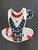 Used Easton THE VERY BEST STARS AND STRIPES KIT LG Catchers Helmet w/Mask White LG 11945-S000251191 View 2