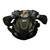 Used STX STALLION 200+ Lacrosse Shoulder Pads Black MD 11362-S000167769 View 1