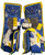 Used Bauer HYPERLITE Goalie Leg Pads Senior Yellow 34" 11913-S000010527 View 2