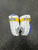 Used STX CELL IV Lacrosse Gloves Mens White SM 11849-S000039046 View 2