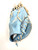 Used Rawlings HEART OF THE HIDE BB/SB Catchers RH Throw Carolina Blue 33" 11860-S000307637 View 1