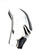 Used Vaughn VELOCITY PRO Senior Goalie Blocker White 11860-S000307647 View 2